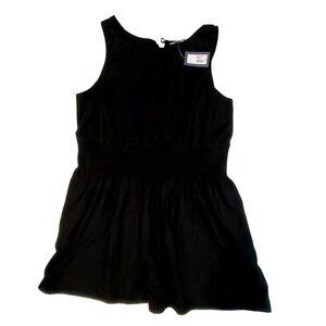 Universal Thread Womens Black Sleeveless Dress 2X Cotton Blend With Tags